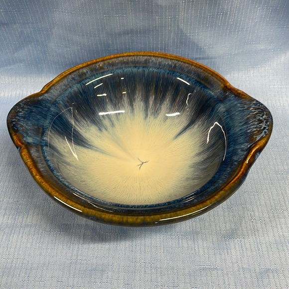 Bill Campbell Pottery Other - Bill Campbell pottery handled bowl 8.75”